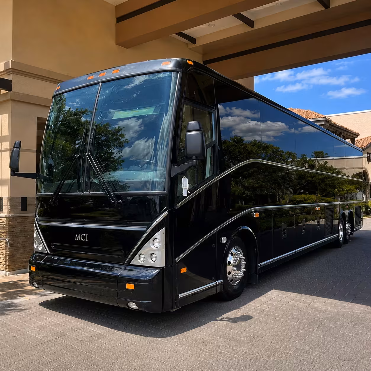 day of wedding charter bus rentals for dothan ceremony and reception